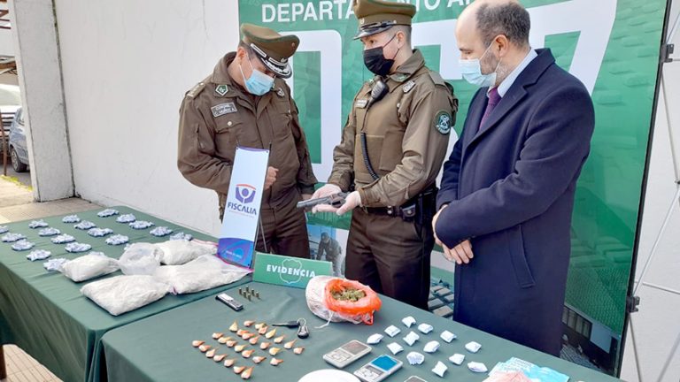 Cae banda criminal por tráfico de drogas y “portonazos”