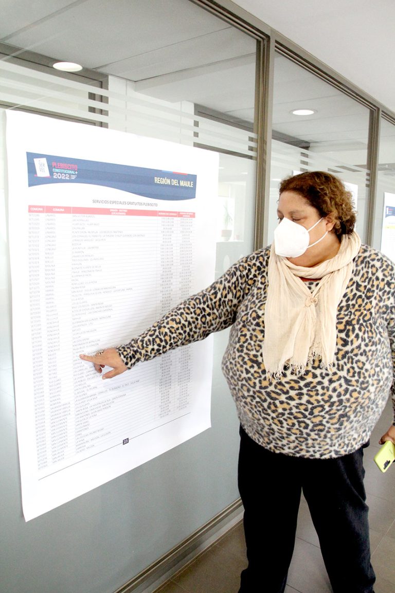 Casi 50 recorridos gratuitos habrá para ir a sufragar en la provincia de Curicó