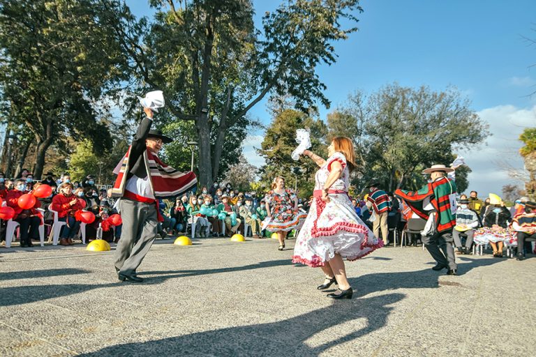 Con el Campeonato Provincial de Cueca de personas mayores Romeral dio el vamos al Mes de la Patria