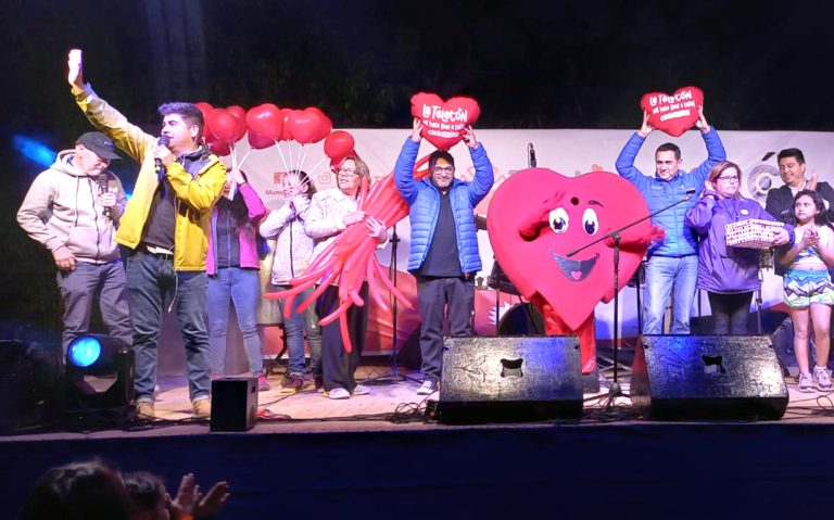 Dan inicio a la gira de la Teletón 2022 en Curicó