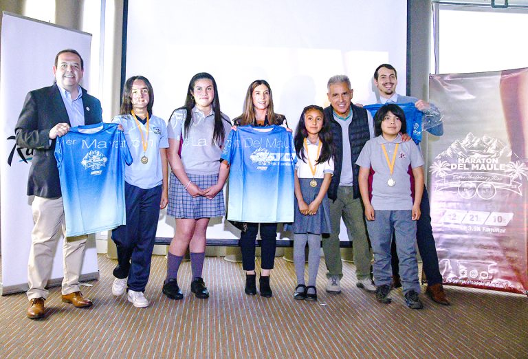 Maratón del Maule premia a escolares