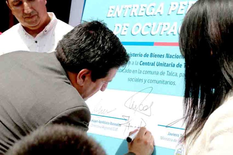 Después de 20 años la CUT de Talca tiene sede para atender trabajadores