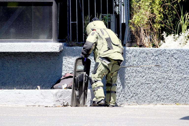 Mochila “abandonada” en estación de servicio movilizó al GOPE de Carabineros