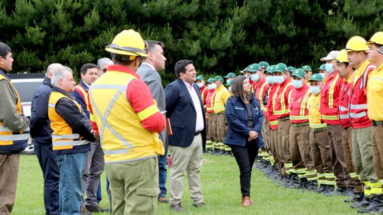 Presentan Plan Regional de Protección contra incendios forestales en el Maule