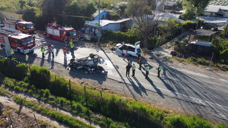 Colisión cobra la vida de tres personas en ruta K-16