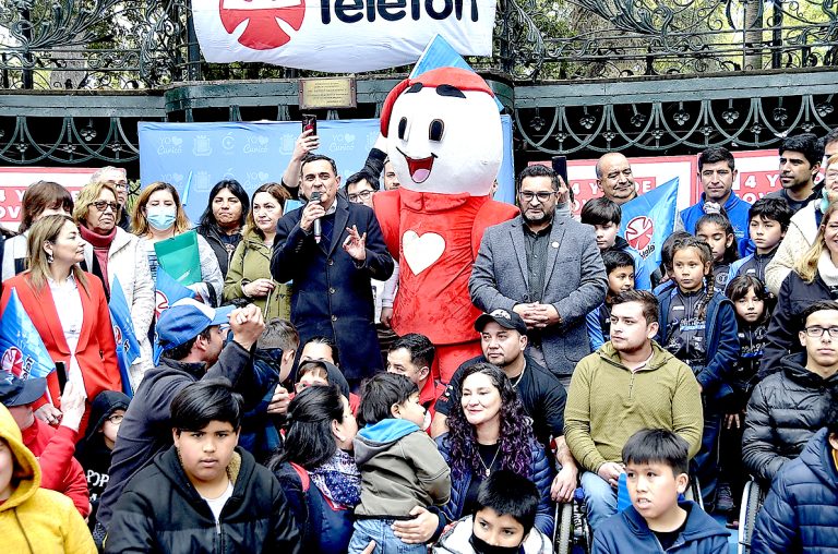 Convocan a curicanos a alcanzar la meta de este año de la Teletón