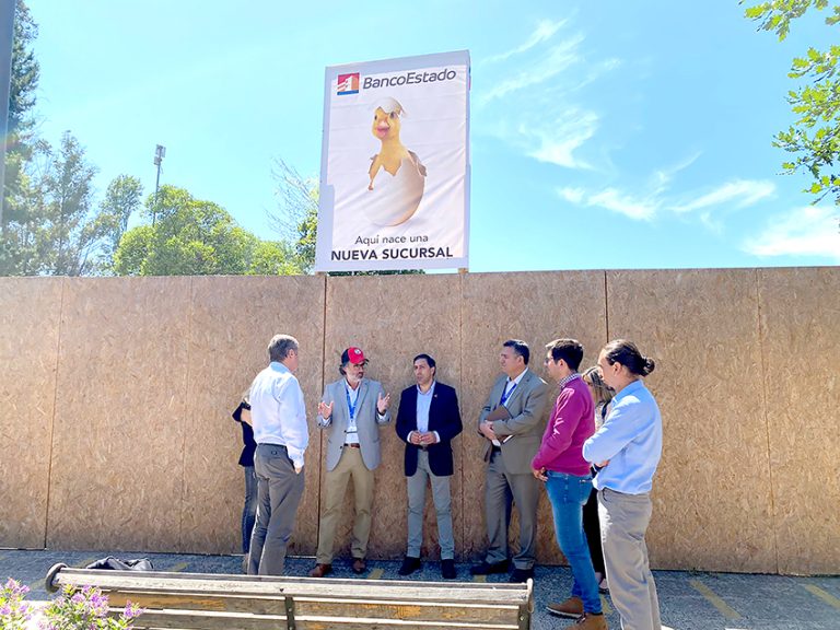 En febrero se instalará la “primera piedra” de sucursal de BancoEstado en Romeral