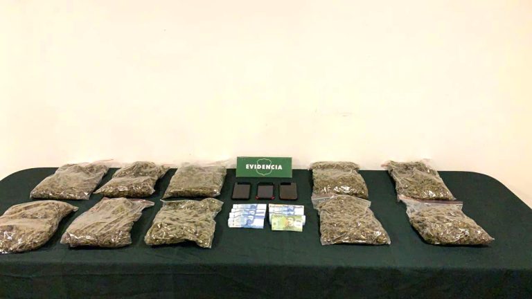 A prisión venezolanos que fueron detenidos transportando más de 5 kilos de marihuana