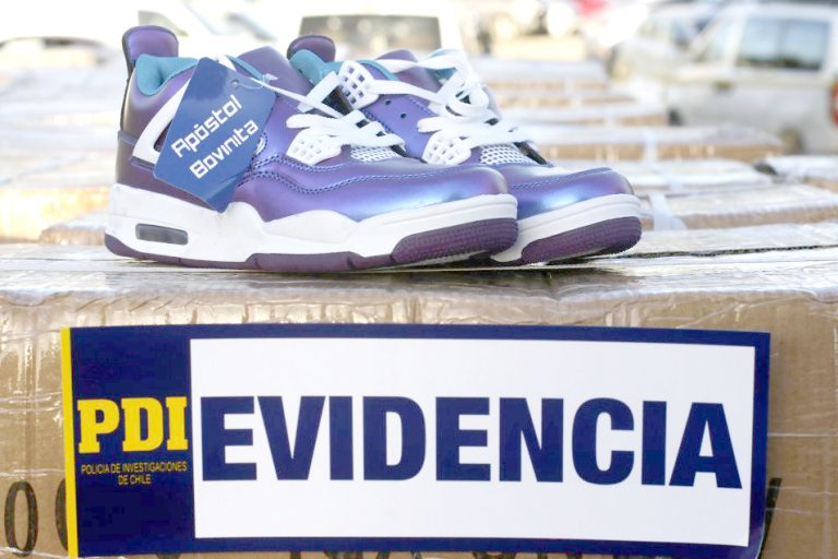 Comprometen respaldo a proyecto que permita donar zapatillas falsas incautadas