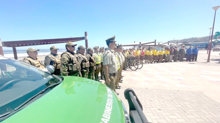 Carabineros lanzó Plan Verano Seguro en la costa curicana