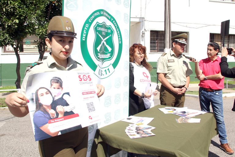 Llaman a denunciar uso ilegal de fuegos artificiales este fin de año