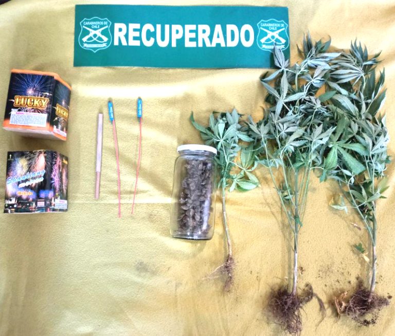 Detienen a sujeto de 30 años por comercializar fuegos artificiales