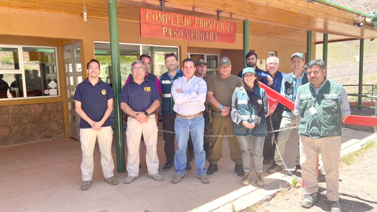 Autoridades pudieron verificar la operatividad del Paso Vergara