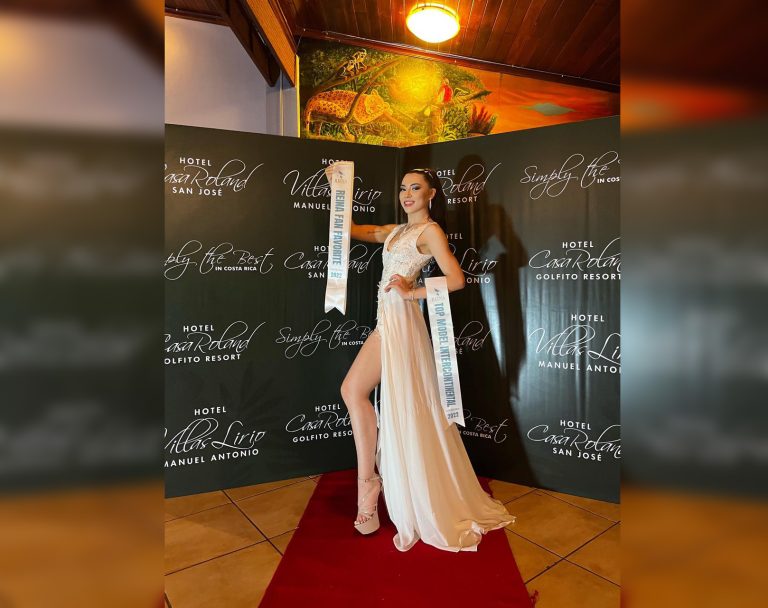 Joven curicana tuvo una destacada participación en concurso de belleza