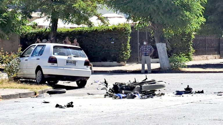 Motorista fallece tras accidente en plena avenida Doctor Osorio