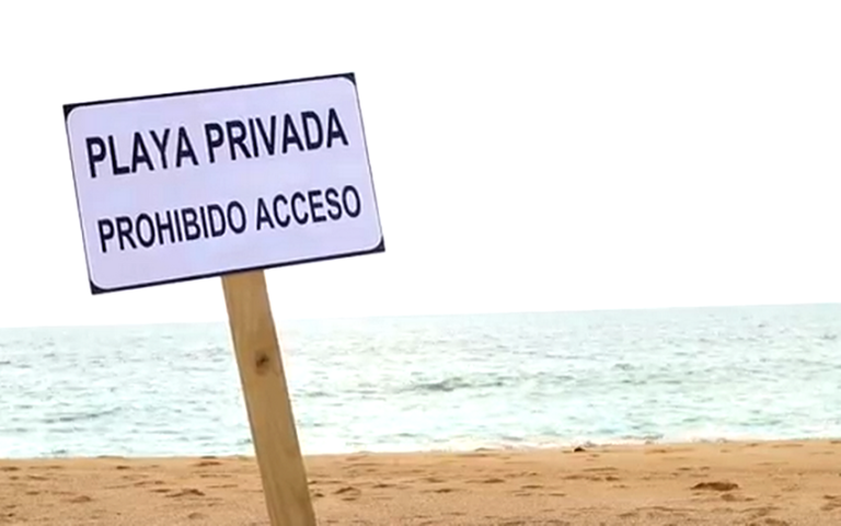 Llaman a denunciar imposibilidad de acceder a las playas