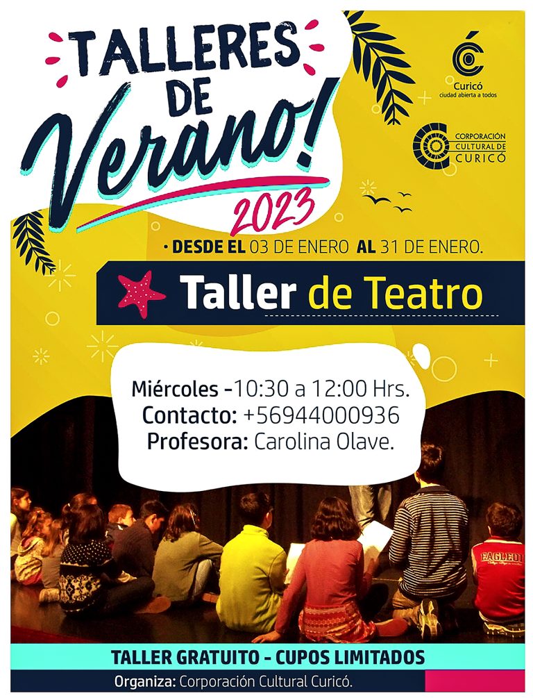 Corporación Cultural inició talleres de verano en forma gratuita