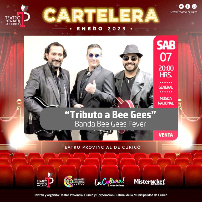 Banda tributo a Bee Gees fija show en el Teatro Provincial