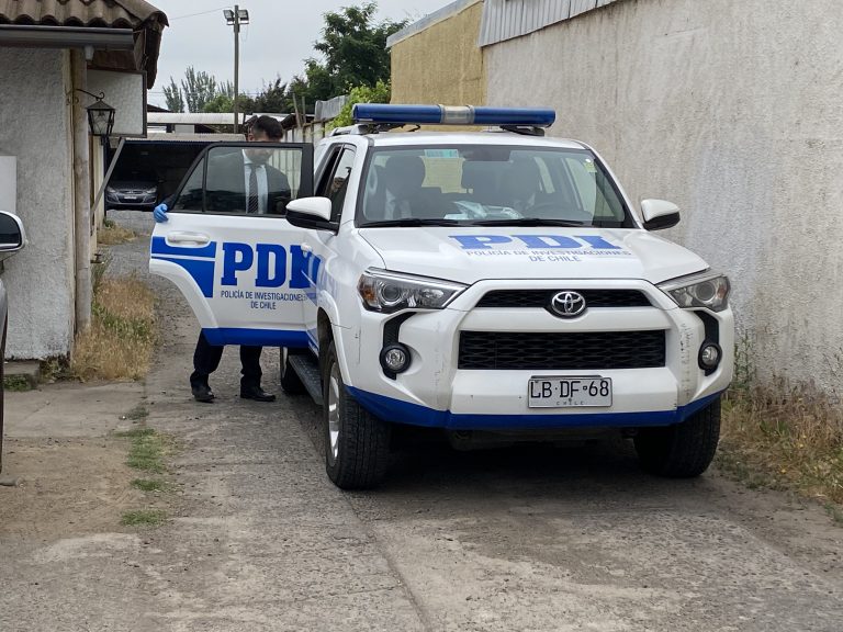 Se entregó autor de femicidio frustrado que ocurrió al interior de un domicilio de Rauco