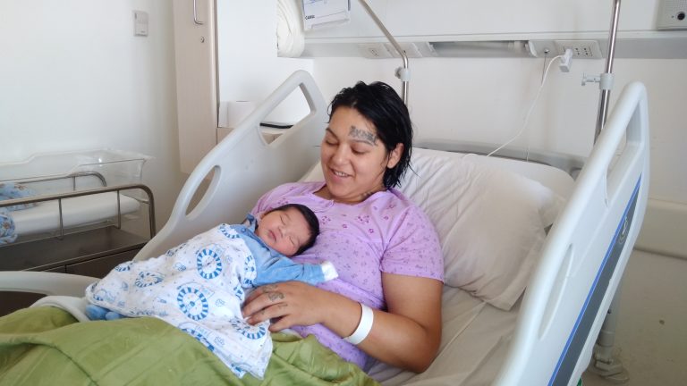 Demian Maximiliano fue el primer nacido del año en Hospital de Talca