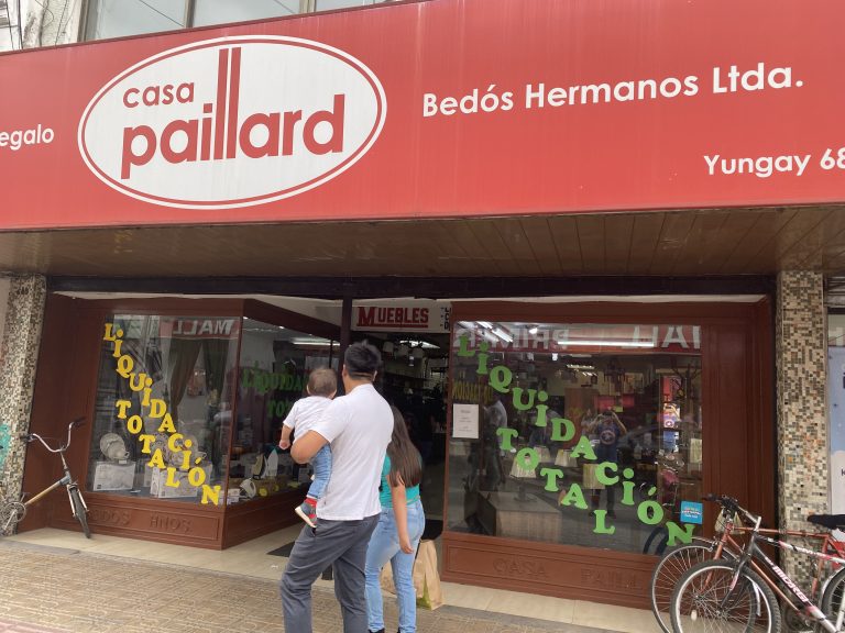 Emblemática tienda Casa Paillard bajó para siempre sus cortinas