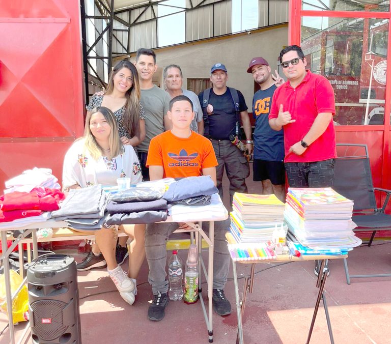 Exitosa colecta de útiles escolares y uniformes se realizó en Sarmiento