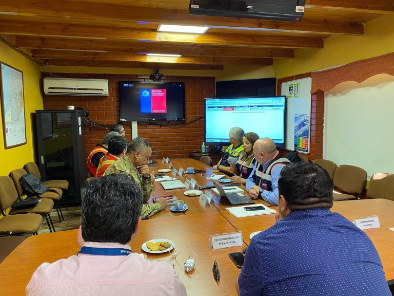 En un 95% se encuentra contenido único incendio que se mantiene activo en el Maule