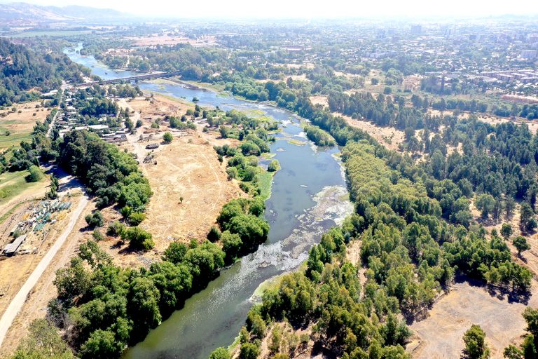 Autoridades medioambientales monitorean el humedal “Cajón del Río Claro” en Talca