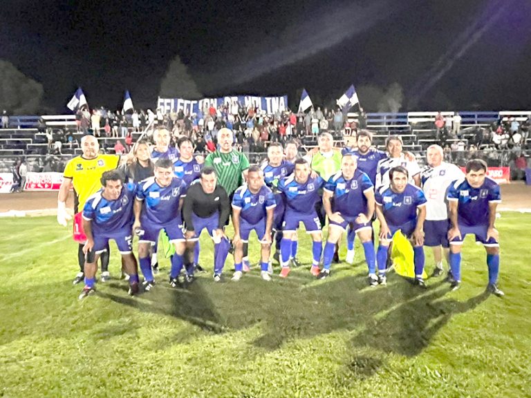 Molina debutó goleando en el Campeonato Nacional de Fútbol Super Senior de ANFA