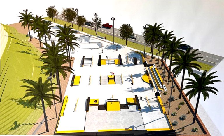 Exponen diseño de proyecto para habilitar Skatepark en parque cerro Carlos Condell