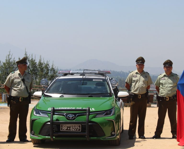 Carabineros de la provincia de Curicó ya cuenta con seis nuevos vehículos