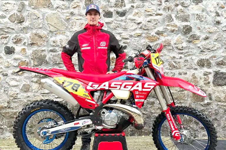 Talquino corre en el Campeonato Italiano de Enduro GP
