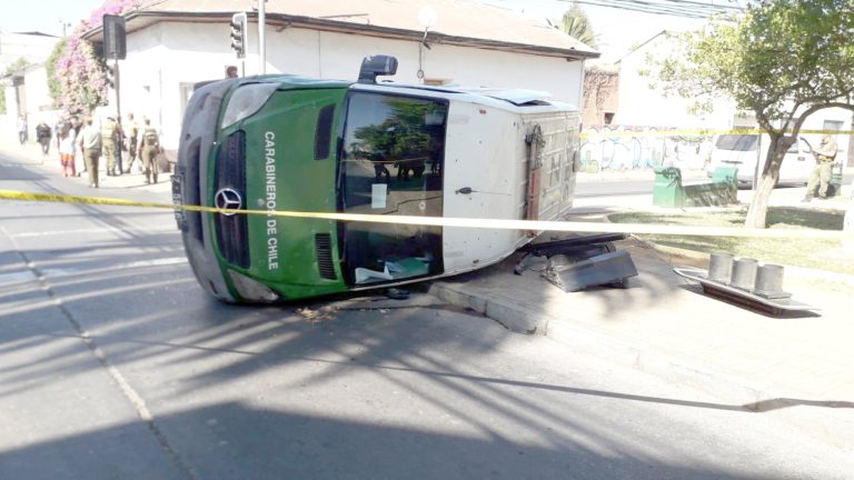 Accidentes de tránsito dejan una víctima fatal y heridos en Curicó