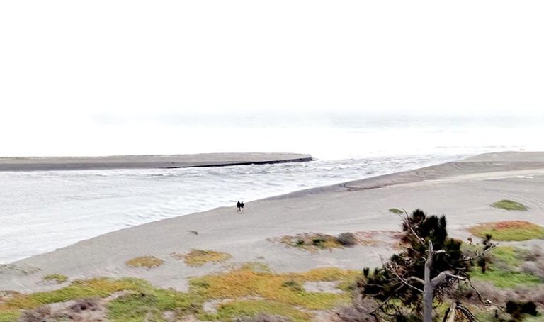 Al final la naturaleza “hizo la pega”: El río Mataquito vuelve a desembocar en el mar