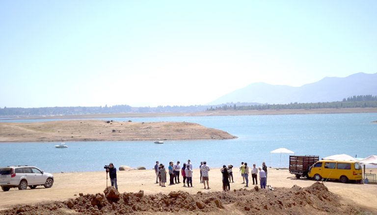 Constatan eliminación de foso que impedía el acceso a riberas del lago Colbún