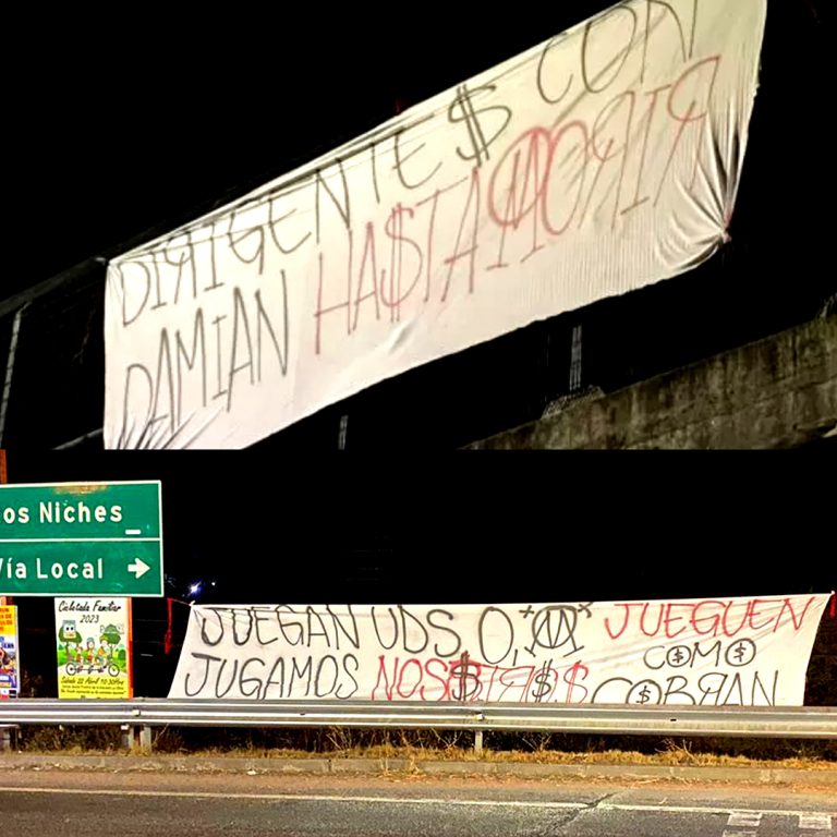 Rayados y lienzos en la ruta hacia Santa Cristina