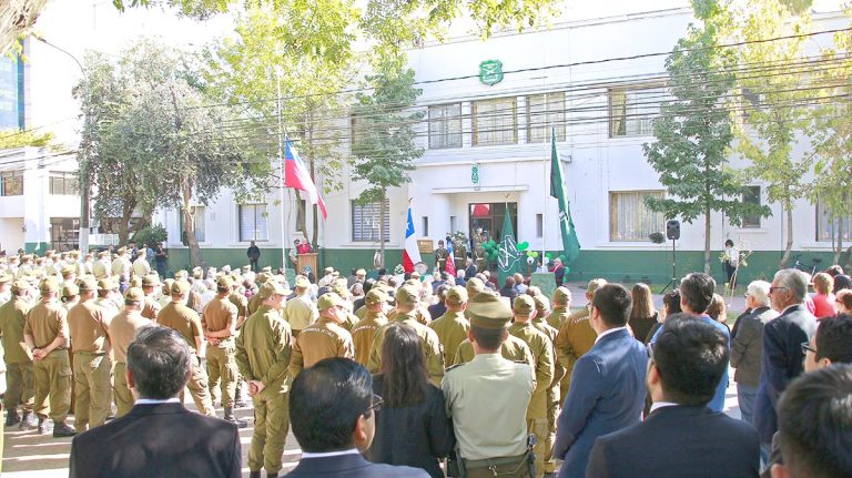 Vecinos y autoridades unidos en responso  por mártir de Carabineros Daniel Palma