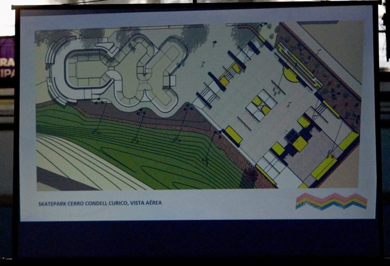 Comienzan faenas ligadas a proyecto de skatepark en el Parque Cerro Condell
