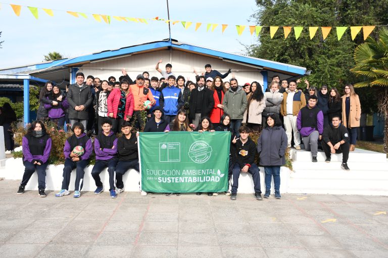 Liceo de Lontué obtiene acreditación de Excelencia Medio Ambiental