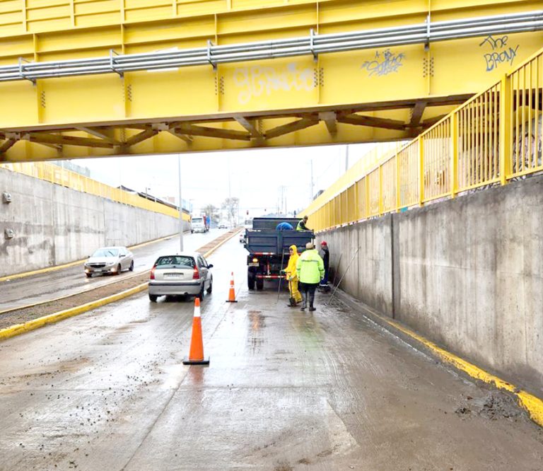 Inundación de paso Freire obedecería a problemas con el alcantarillado