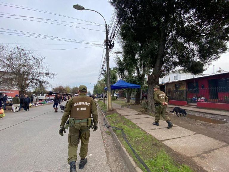 Nuevo operativo de seguridad en “Feria de Las Pulgas”