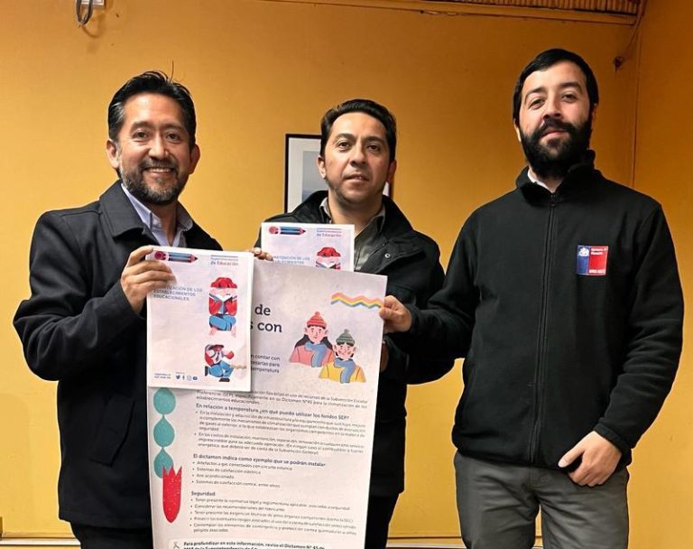 Aclaran uso de calefacción en salas de clases