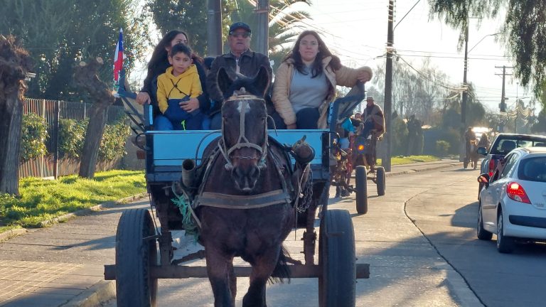 Con un verdadero “viaje al pasado” Molina celebró el Día de los Patrimonios