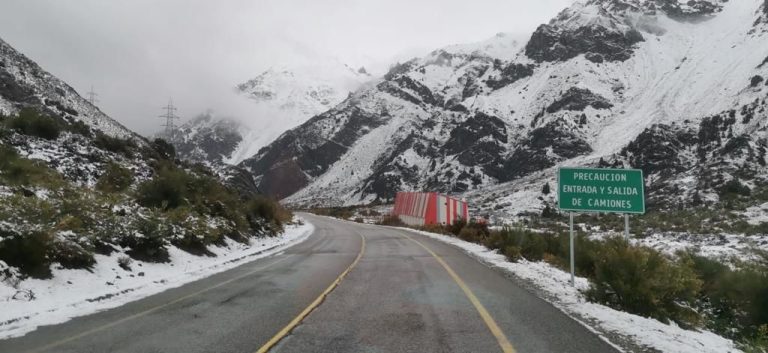Cierran Complejo Fronterizo Pehuenche por nevazones