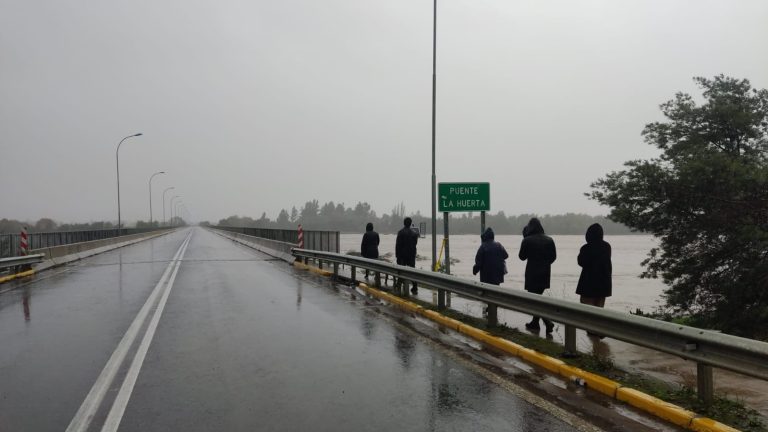 Con tránsito diferido habilitan funcionamiento del puente La Huerta