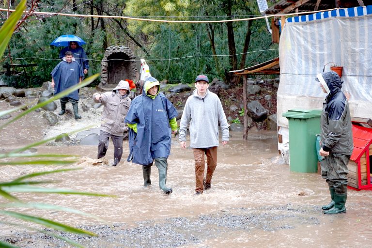 Familias de Potrero Grande fueron evacuadas de forma preventiva