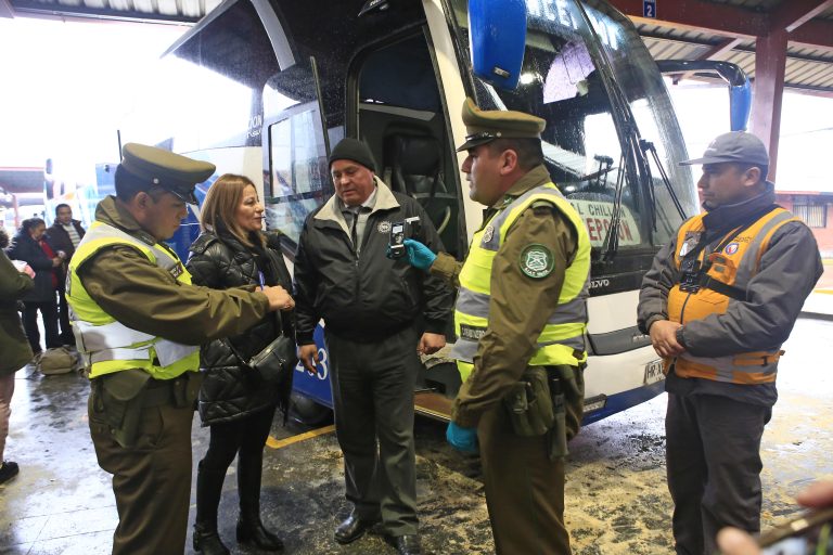 Despliegan fiscalización en Terminal de Buses