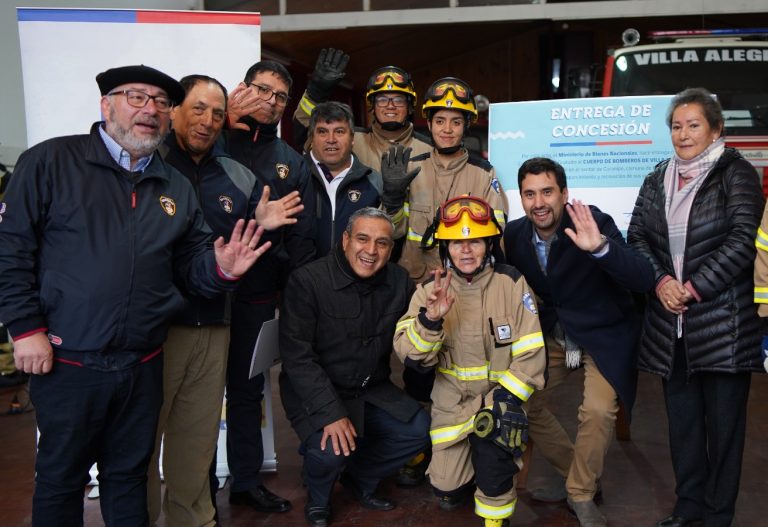 Entregan terreno en comodato a Bomberos de Villa Alegre
