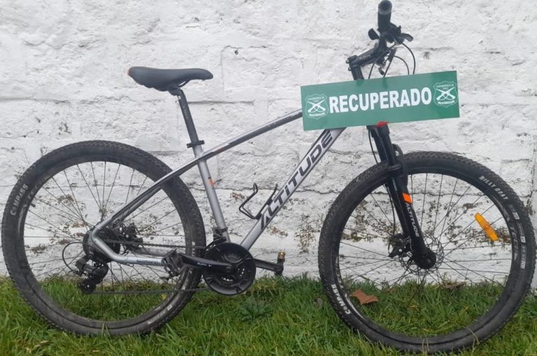 Sujeto vendía bicicleta robada a través de redes sociales