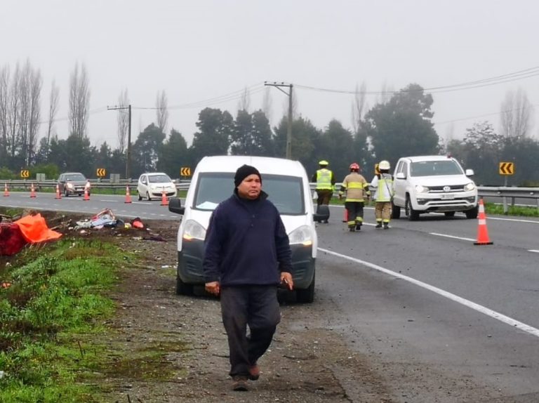 Nueve víctimas fatales tras accidente en la Ruta 5 Sur